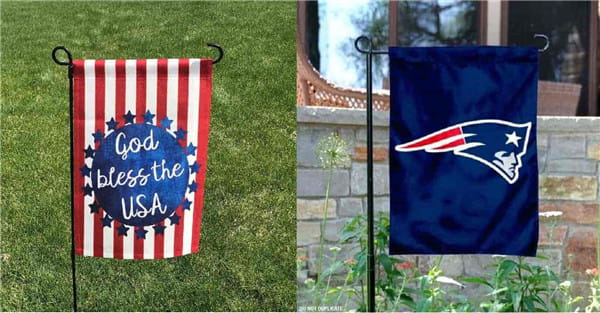 custom garden flags