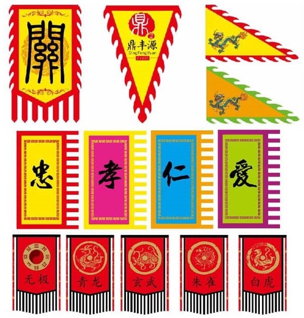 ancient china flag